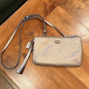 Coach Gold Crossbody Bag